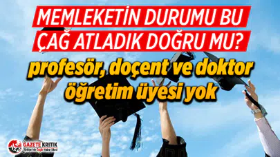 Üniversitelerdeki 273 bölümde profesör, doçent ve doktor öğretim üyesi yok