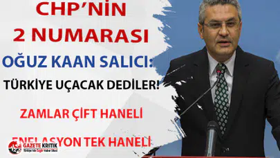 AKP'ye Türkiye uçacak sözlerini hatırlatan Salıcı, ekonomiyi işaret etti