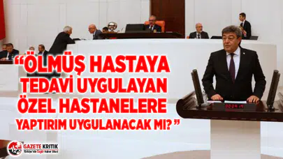 DURSUN ATAŞ, SAYIŞTAY RAPORU İLE ORTAYA ÇIKAN SGK'DAKİ USULSÜZLÜKLERİ BAKANA SORDU