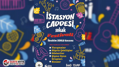 İstasyon Caddesi Sokak Festivali Başlıyor