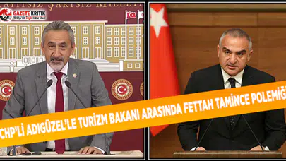 CHP'li Adıgüzel'le Tarım Bakanı Arasında Fettah Tamince Polemiği