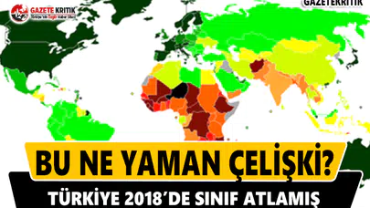 Bu Ne Yaman Çelişki? Türkiye 2018 Yılında Sınıf Atlamış!