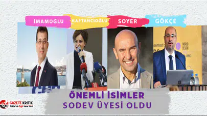 Çok sayıda ünlü isim SODEV üyesi oldu