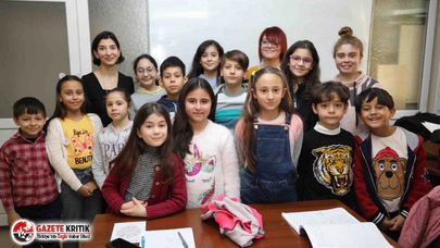 Masal atölyesi ile hayal güçleri artıyor