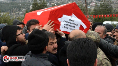 Şehit Uzman Onbaşı Fatih Saylak son yolculuğuna uğurlandı