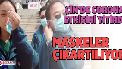 Koronavirüsün etkisini yitirdiği Çin'de maskeler çıkartılmaya başlandı
