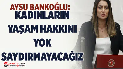 CHP'li Aysu Bankoğlu: Corona günlerinde kadınların sorunları Meclis gündemine taşıdı