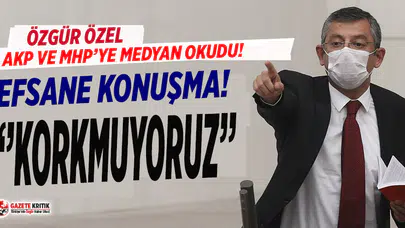 Özgür Özel’den tehditlere hodri meydan: Anketlerde eriyorsunuz ya ondan çıldırdınız