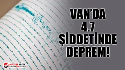 Van'da Korkutan Deprem!