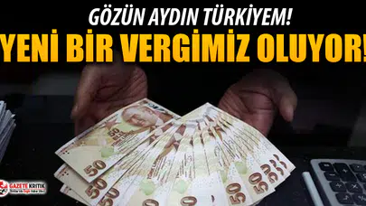 Bir yeni vergimiz daha oluyor: Adı da ''Net Aktif Vergisi''