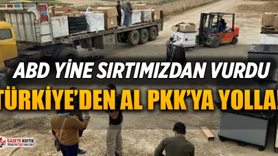 Türkiye'nin 2 uçak dolusu tıbbi malzeme gönderdiği ABD, PKK'ya maske yardımı yaptı