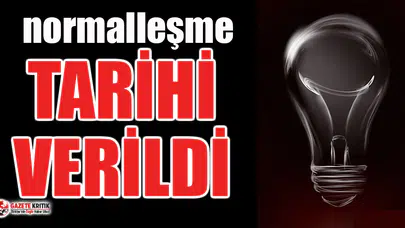 Elektrik ve gaz faturalarının ne zaman normalleşeceği açıklandı!