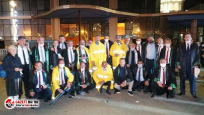 Mansur Yavaş yemeklerine el konan baro başkanlarına çorba ve yağmurluk gönderdi