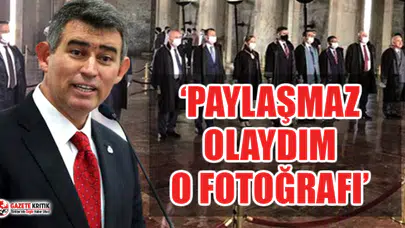 Metin Feyzioğlu'ndan 'Anıtkabir' açıklaması: Paylaşmaz olaydım o fotoğrafı