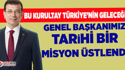 Ekrem İmamoğlu'dan 'kurultay' açıklaması