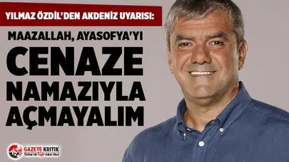 Yılmaz Özdil'den Akdeniz uyarısı!