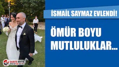 İsmail Saymaz ve Şeyda Sayar evlendi!