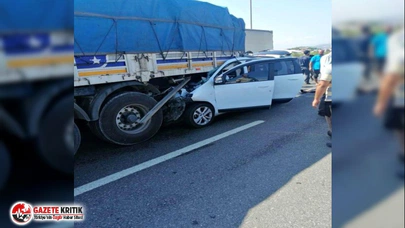Gaziantep'te feci kaza: 3 ölü, 2 yaralı