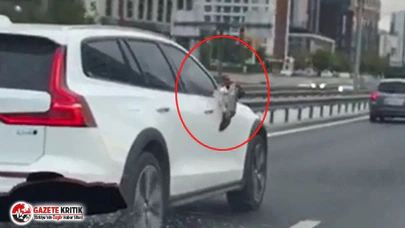 İstanbul trafiğinde şaşırtan olay