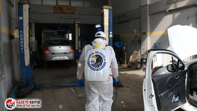 Kartal Belediyesi Dezenfekte Çalışmalarına Devam Ediyor