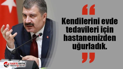 Sağlık Bakanı Fahrettin Koca'dan 'Binali Yıldırım' açıklaması: