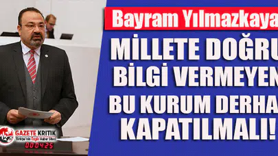 Bayram Yılmazkaya'dan TÜİK’in her şeyi güllük gülistanlıkmış gibi göstermesine sert tepki!
