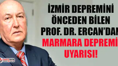 İzmir depremini tahmin eden Prof. Ahmet Ercan'dan flaş Marmara depremi uyarısı!