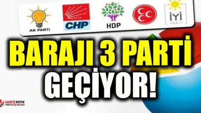 MAK Danışmanlık son seçim anketi: Barajı üç parti geçiyor