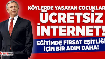 Mansur Yavaş'tan eğitimde fırsat eşitliği için bir adım daha!