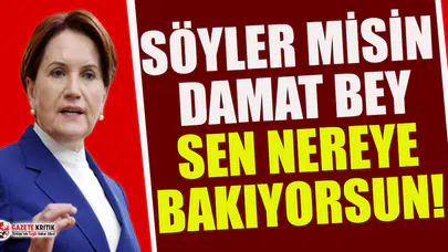 Meral Akşener'den 'ben oraya bakmıyorum' diyen Albayrak'a sert tepki!