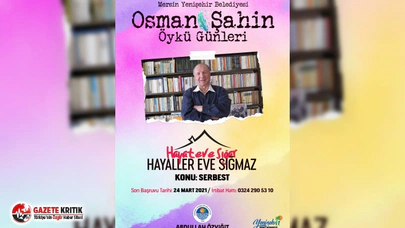 Osman Şahin Öykü Günleri başvuruları başladı