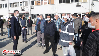 Başkan Gökhan Yüksel Belediye Personelinin Yeni Yılını Kutladı