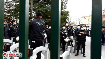 Boğaziçi Üniversitesi önündeki protestoya polis engeli; gözaltılar var