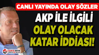 Cem Uzan'dan AKP ile ilgili olay olacak Katar iddiası!