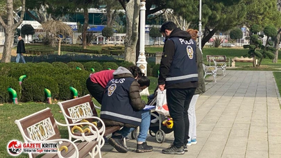 Kadıköy'de kısıtlamada parka gelenlere ceza yazıldı