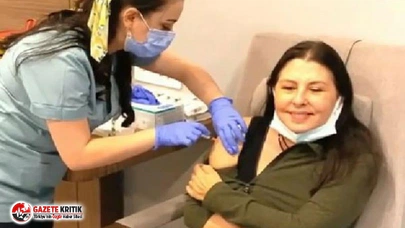 Şarkıcı Nilüfer koronavirüs aşısı yaptırdı