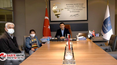 Başkan Ömer Günel minik Efe'ye verdiği sözü tuttu