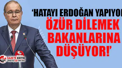 Faik Öztrak: Erdoğan şahsım hükümetinin başının kibri o kadar büyük ki o milletten özür dilemiyor