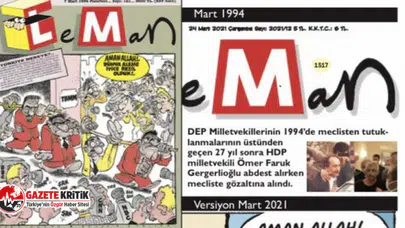 LeMan 27 yıl sonra aynı kapakla çıktı!