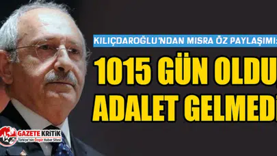 Kılıçdaroğlu’ndan Mısra Öz paylaşımı: 1015 gün oldu, adalet gelmedi