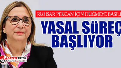 Ruhsar Pekcan için düğmeye basıldı: Yasal süreç başlıyor