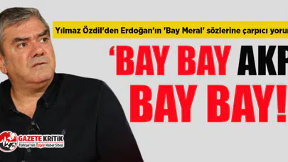 Yılmaz Özdil'den Erdoğan'ın 'Bay Meral' sözlerine çok çarpıcı yorum