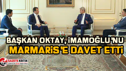 Başkan Oktay'dan İbb Başkanı Ekrem İmamoğlu'na Ziyaret