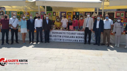 Özel Öğrenciler Burhaniye’de Sergi Açtı