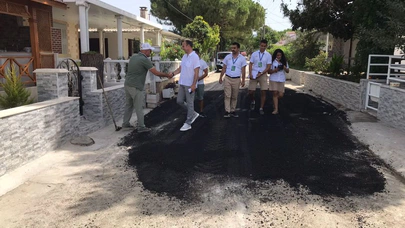 Başkan Ömer Günel’in Hizmet Ekibi Halkla İç İçe