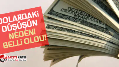 Dolardaki düşüşün nedeni belli oldu!