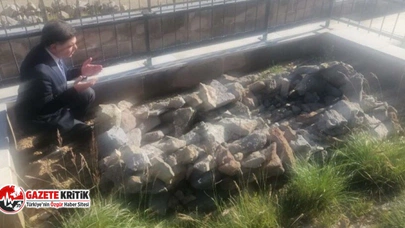 İYİ Parti Erzurum Milletvekili Naci Cinisli: Şehitlikte isyan ettiren görüntü!