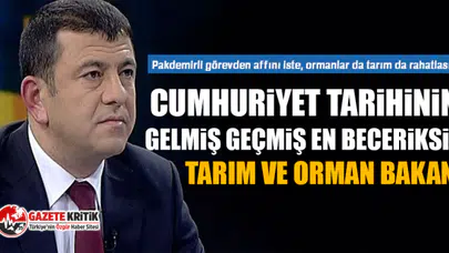 CHP'li Ağbaba: Pakdemirli görevden affını iste, ormanlar da tarım da rahatlasın!