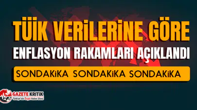 TÜİK verilerine göre enflasyon rakamları açıklandı
