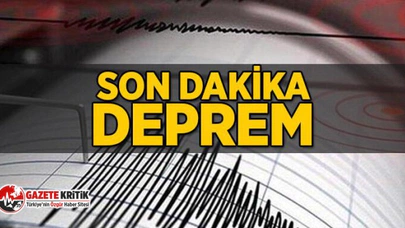 Antalya açıklarında 6 büyüklüğünde deprem!